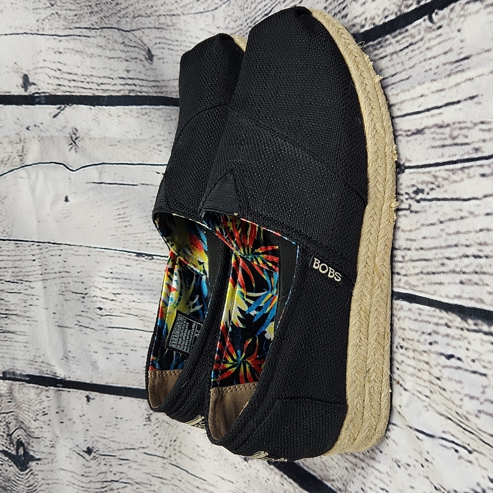 Sketcher's Bob's High-Jinx Espradrille Wedge Slip On  Women's Shoes.